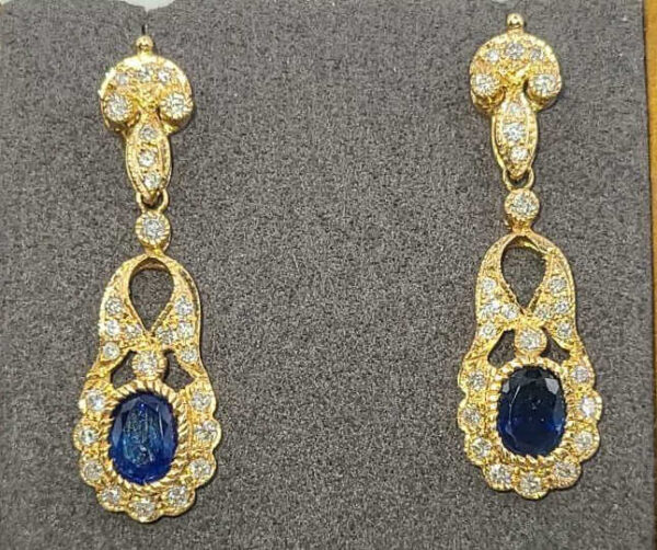 fine jewelry gold earring set