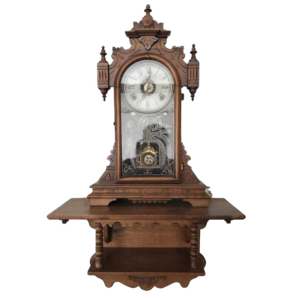 antique clock household